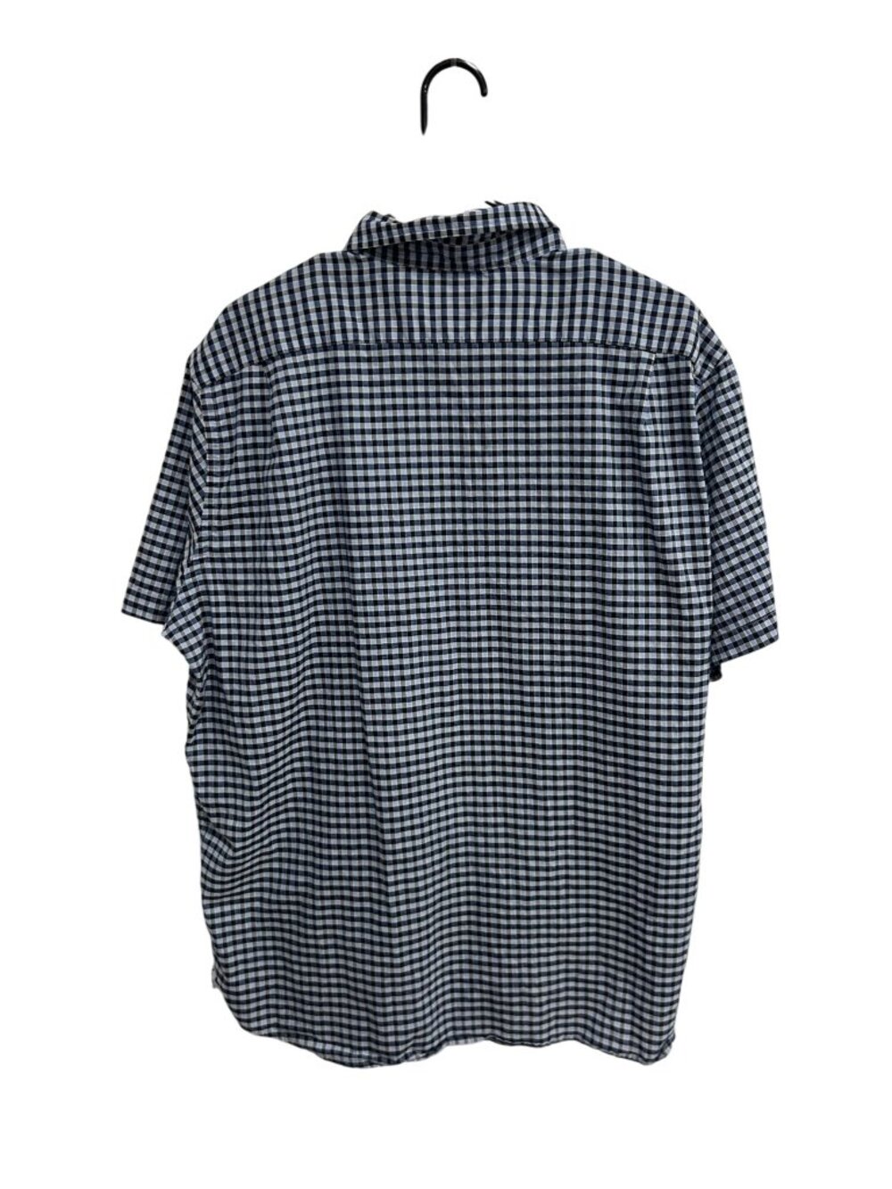 Cremieux Classics XL Mens Blue White Gingham Button Down Shirt Timeless Style - Picture 2 of 10